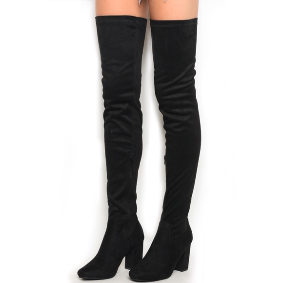 😍🎉HP🎉5🌟Faux Suede Thigh High Boots - Picture 5 of 6